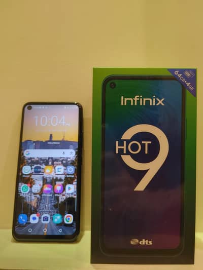 Infinix Hot 9 4/64 PTA Approved
