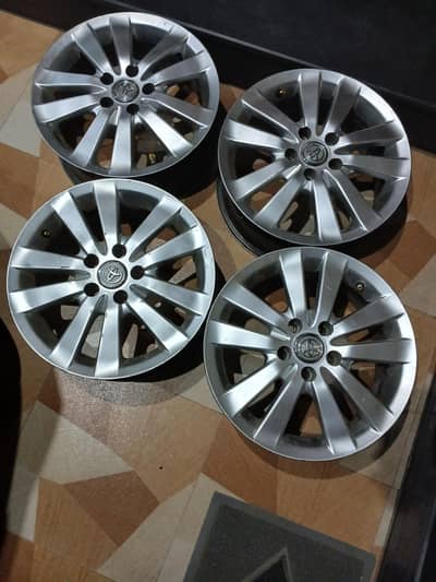 Premio Allion Corolla 15 inch 6jj Alloy Rims