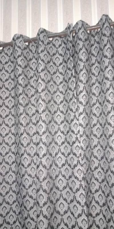 zeen cloth curtains. 2 curtains.