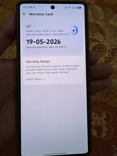 infinix note 50 pro 12/256