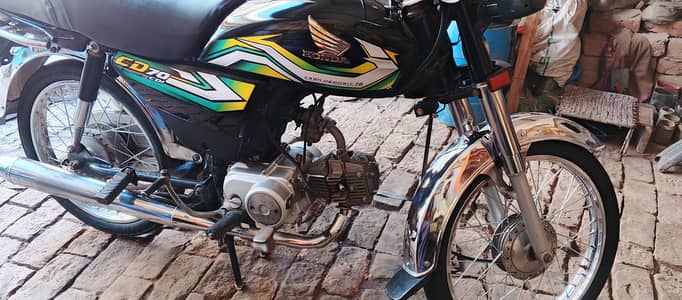 honda cd 70 black