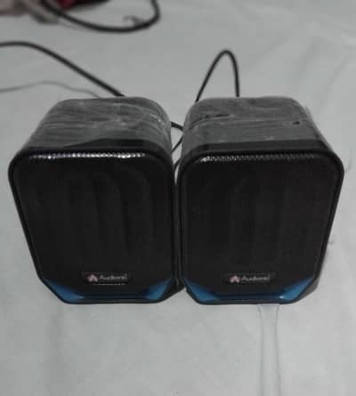 Two pairs of speakers