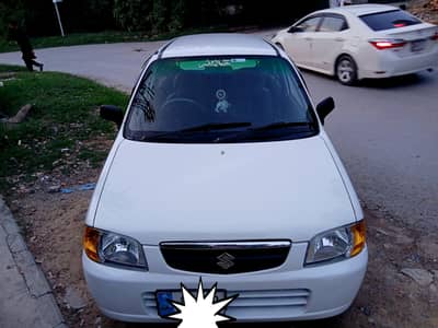 suzuki alto vxr Islamabad no 2010 oregnal condition own naame