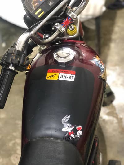 Modified CD 70 bike for sale