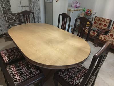 6 Persons Dining Table