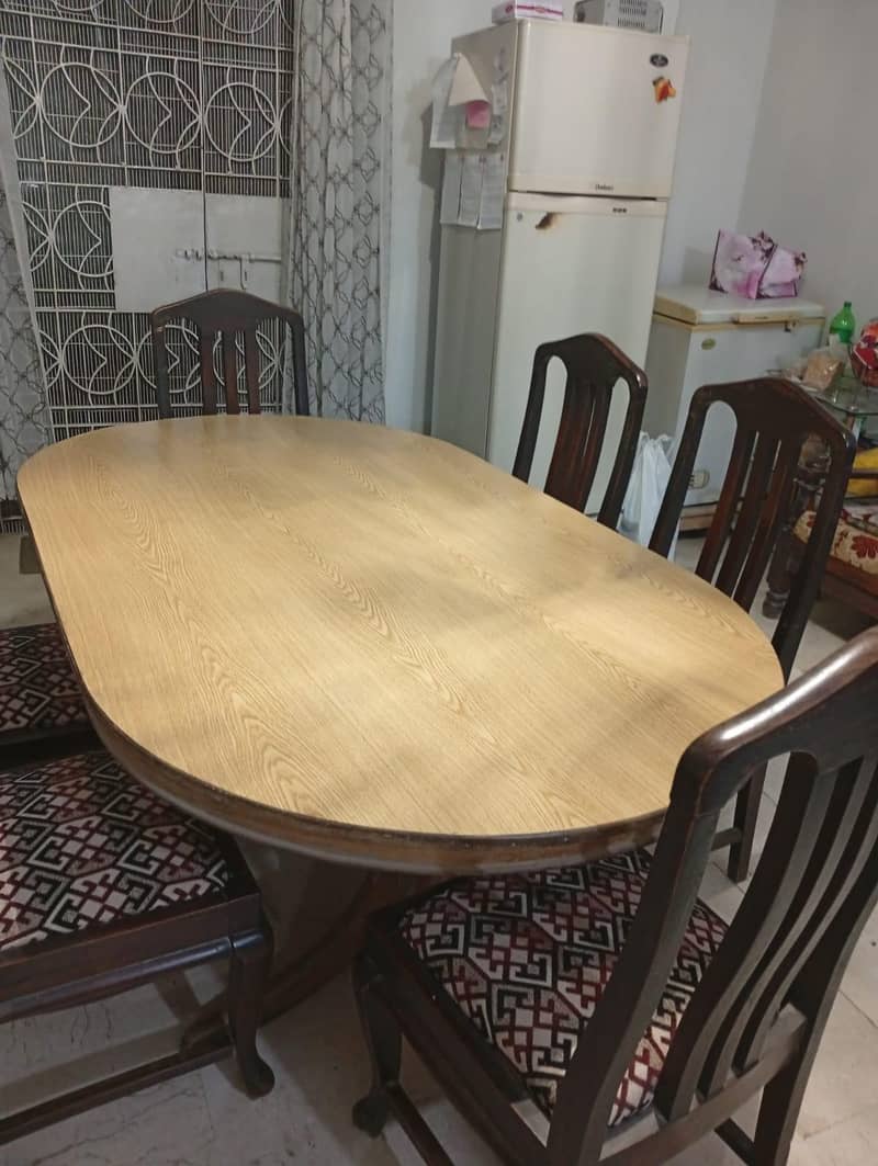 6 Persons Dining Table 1