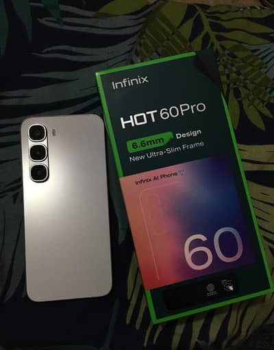 Infinix Hot 60 Pro 8/128 Warranty Available 