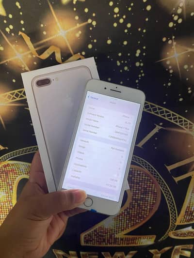 iphone 7 plus 128 GB  no open no repair PTA approved all ok