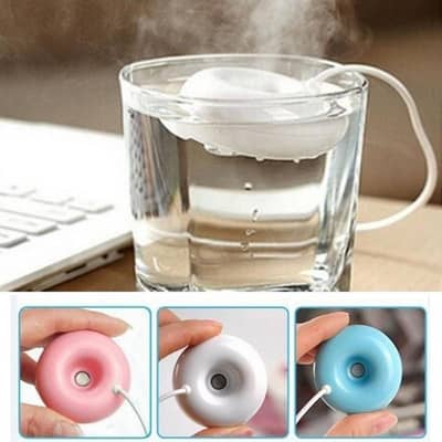 Mini Donut Shape USB Air Humidifier incubator - DIY Essential