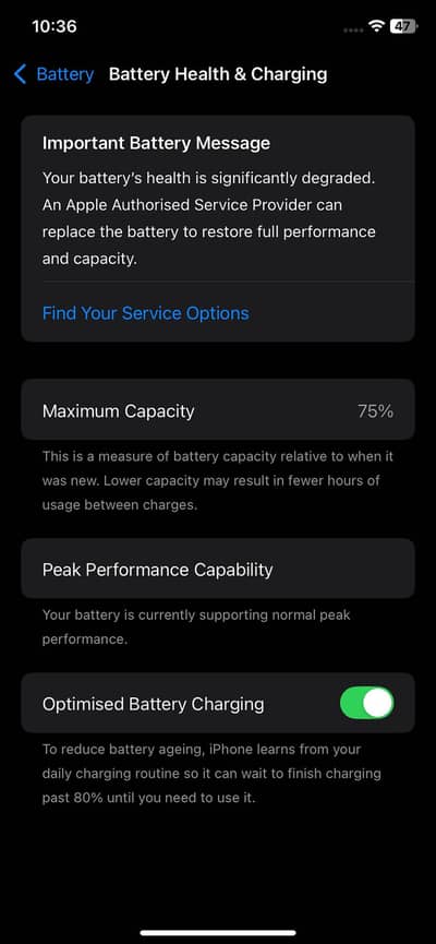Iphone xr converted in 13pro