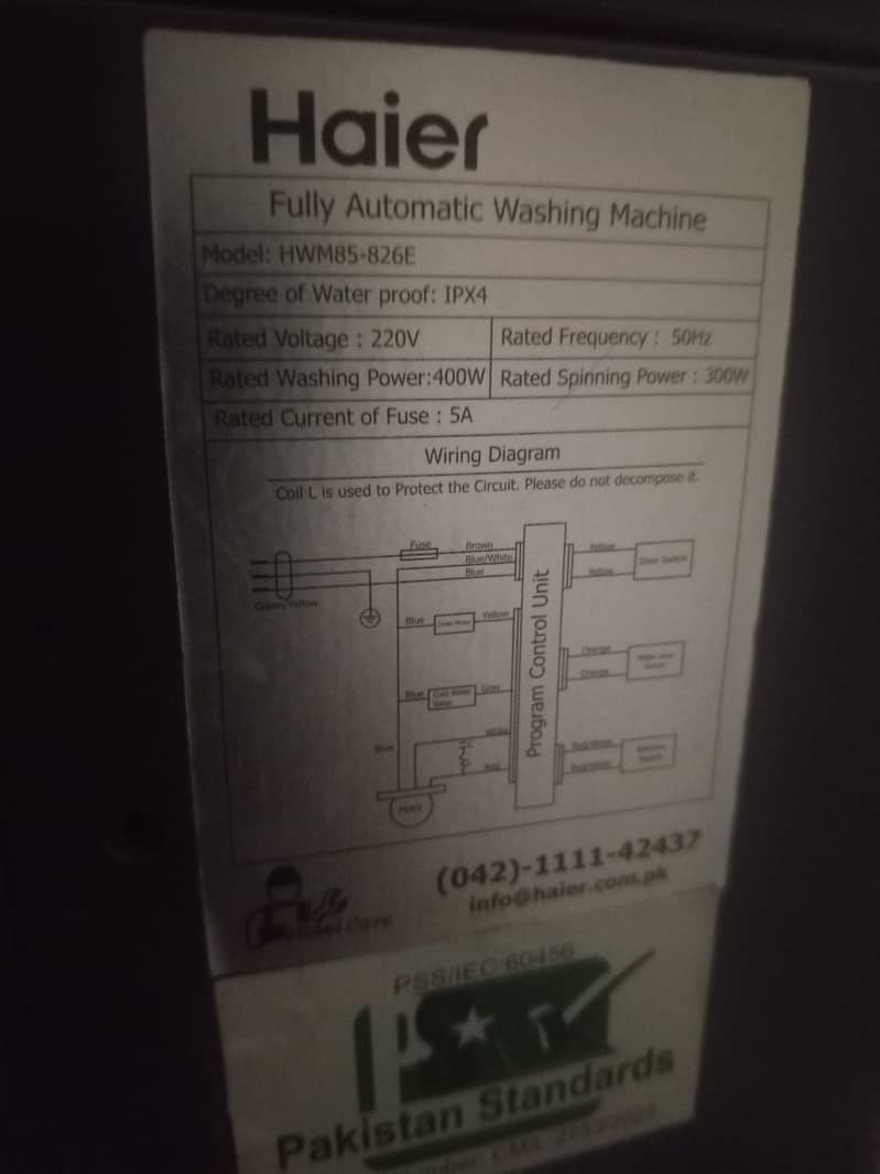Automatic washing machine 2