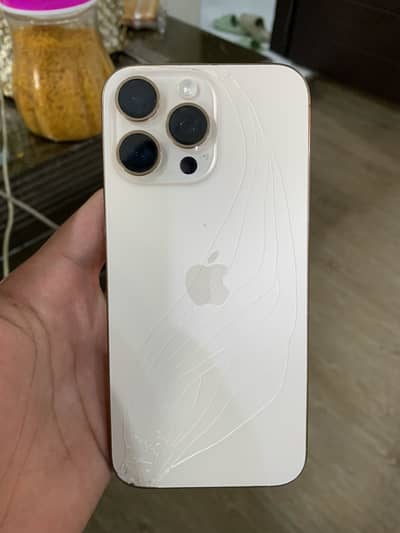 Iphone 16 pro max 1Tb Non PTA physical + e sim e sim time full