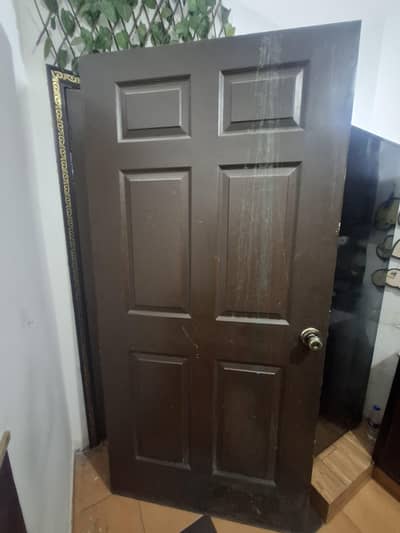 A Wooden Room door