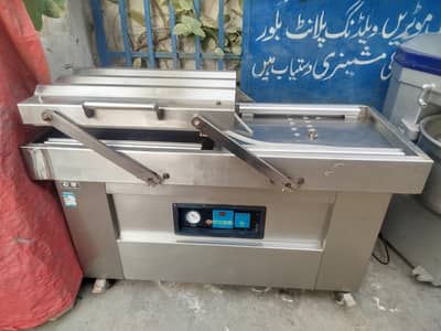 double chamber vacuum sealer packing machine imported