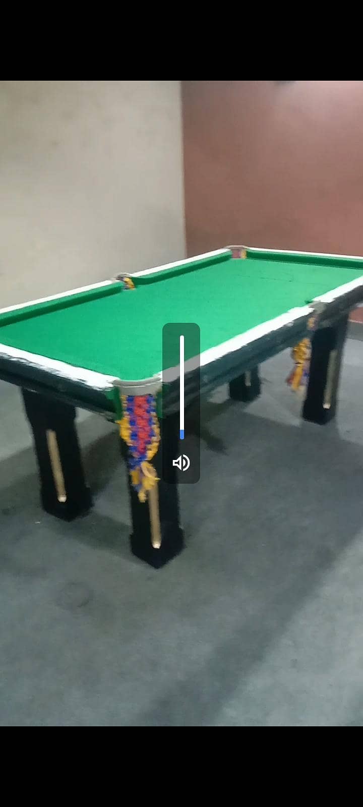 Snooker table 1