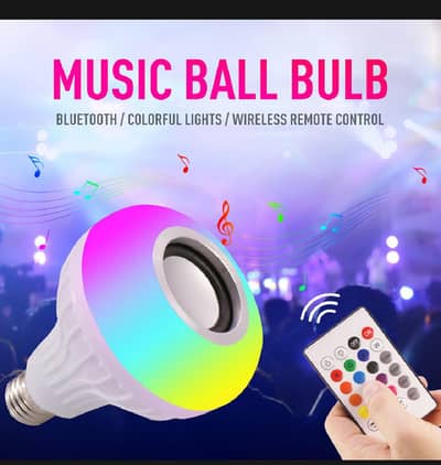 Colorful Auto Rotating RGB LED Bulb Stage Light Bulb Lighting for