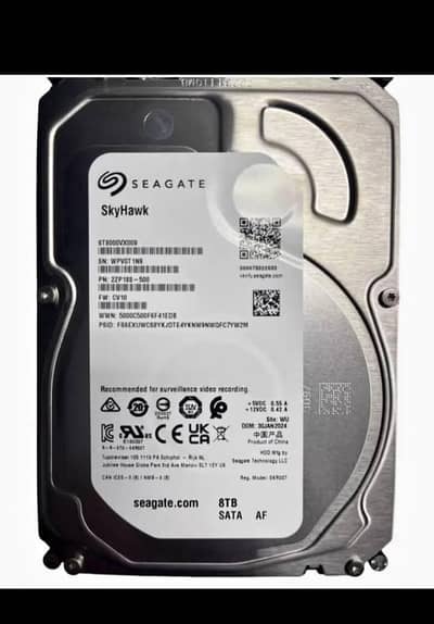 8TB Surveillance Hard Drive