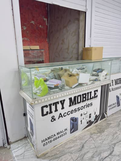 Mobile shop counter
