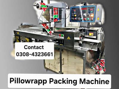 Pillowrap Packing Machine For Ice Cream kulfi Rusk Soap Sponge Razer