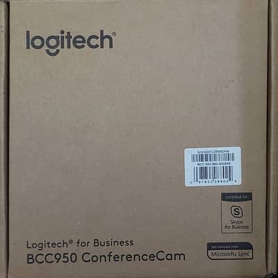 Logitech BCC950 Conference Cam – HD Video Conferencing Webcam with Spe