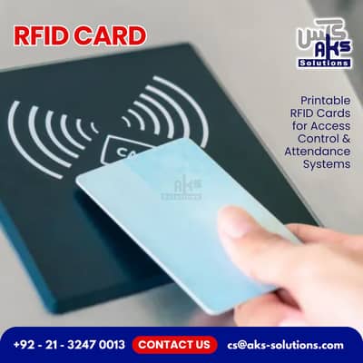 RFID Cards | Printable Cards for Access Control & Attendance Systems