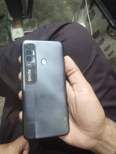 Techno spark 7pro for sale  panel krack