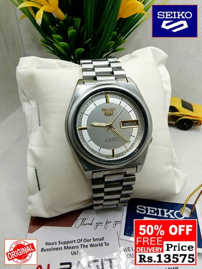 Seiko 5 Citizen Orient Automatic Pre-Owned watch Japan 03161737353