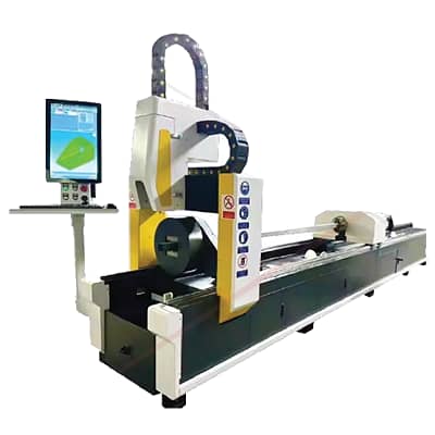 TE60 Fiber Laser Tube Cutting Machine 1500W Raycus | CNC Pipe & Tube