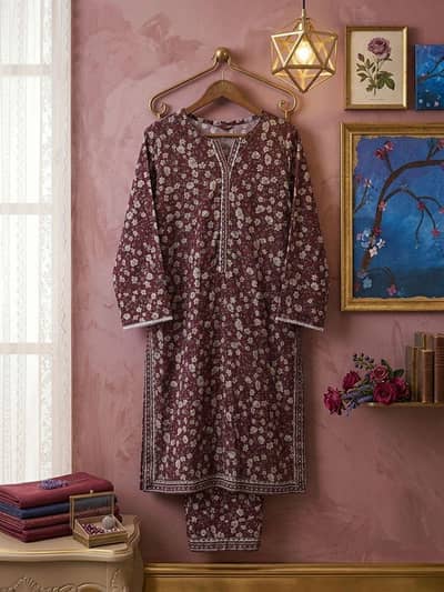 3 piece law and cotton suit