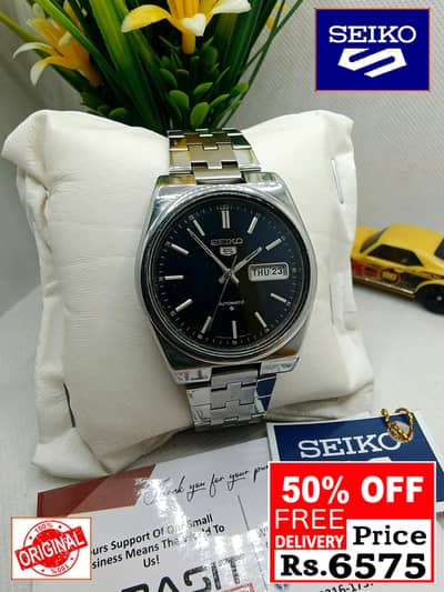 Seiko 5 Citizen Orient Automatic Pre-Owned watch Japan 03161737353