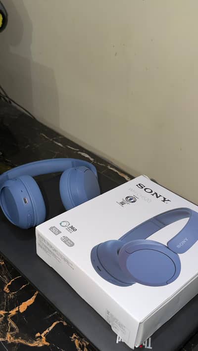 Sony WH-CH520 Wireless Headphones (Blue) – Like New