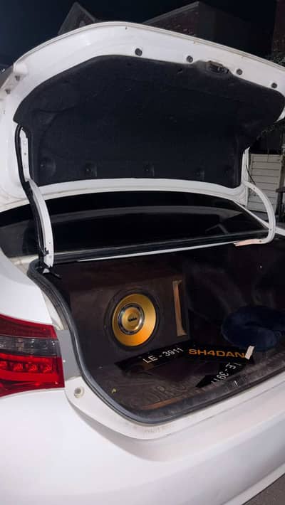 INFINITY 1200W WOOFER + SOLID AUDIO F22 AMP FOR SALE