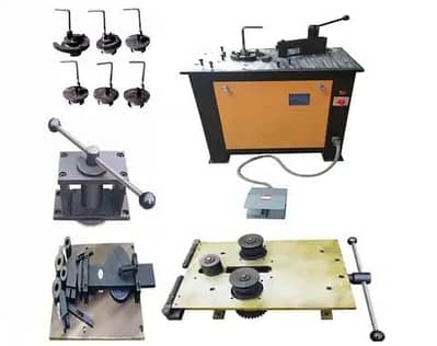 Scroll patren bending machine