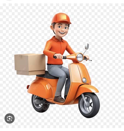 Part time delivery boy ki zaroorat hey