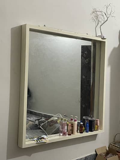 Off white mirror
