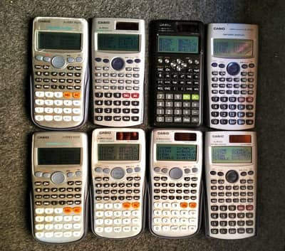 6 ORIGINAL 100% CASIO SCIENTIFIC CALCULATORS