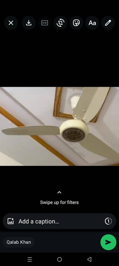 2 ceiling fans
