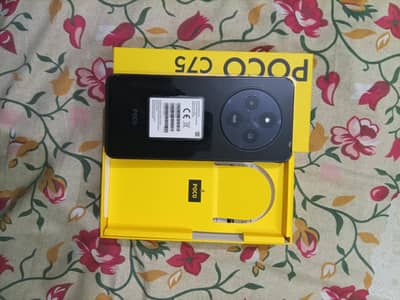 Poco C75 Pta Approved  Black Color