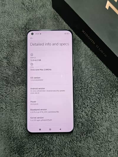 Xiaomi mi 11 ultra mobile pta approved for sale urgent my 03134925408