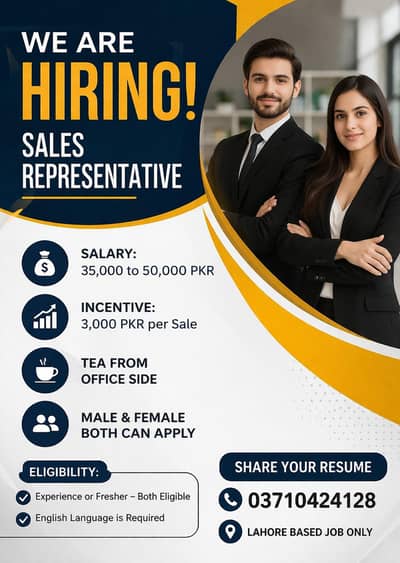 sale's representative