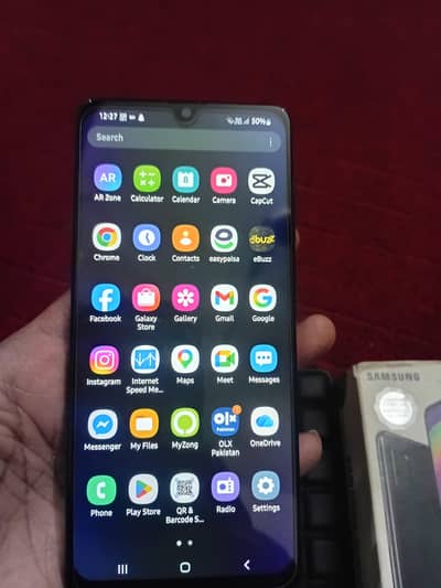 samsung a31 with box