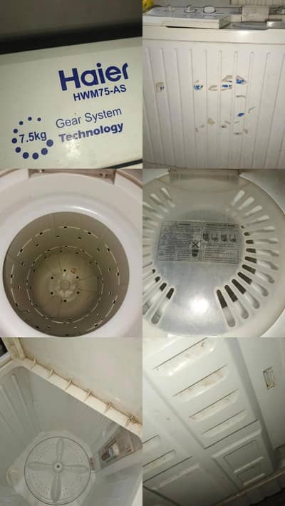 hair semi auto washing machine