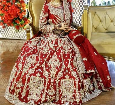 barat bridal lehnga for sale