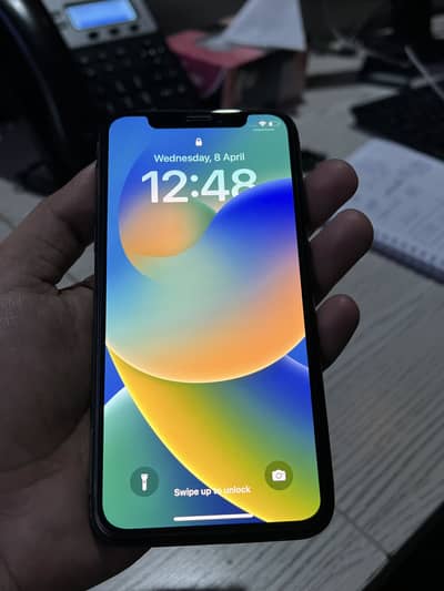 iPhone X 256GB PTA Approved condition 10/9