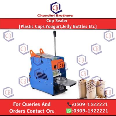 Heavy Duty Cup Sealer Machine//Juice,plastic Bottles//Raita Sealer