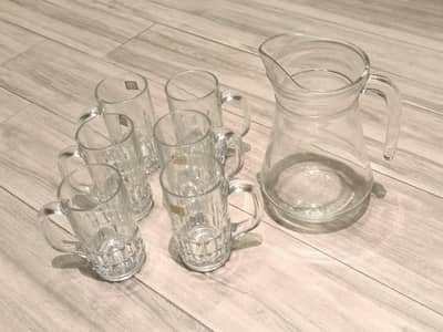 Glasses and jug set