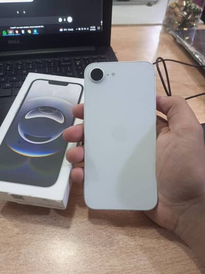 Apple iPhone 16e | 128gb | white colour | with Box | factory unlock