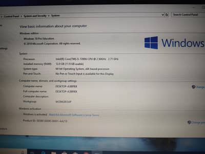 Hp ProBook 650 g3 12gb ram