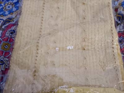 chicken Qari two piece in lawn unsticted