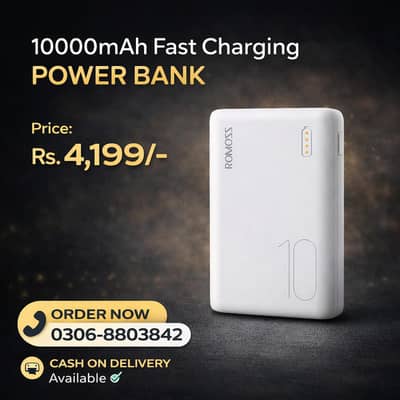 10000mAh Fast Charging Power Bank